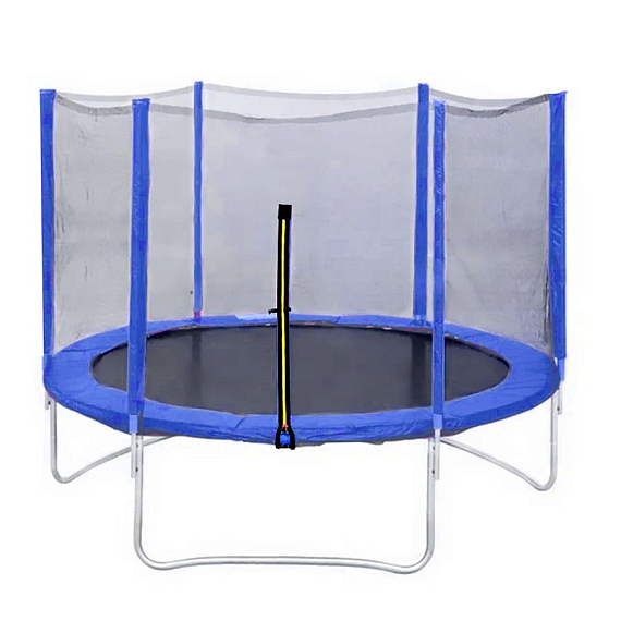 Батут DFC Trampoline Fitness 14ft наружн.сетка, синий (427см) (два короба) от интернет-магазина NovaSport в Москве Батут DFC Trampoline Fitness 14ft наружн.сетка, синий (427см) (два короба)