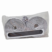 Обмотка руля шоссейная STARK 3*200см, белый крап