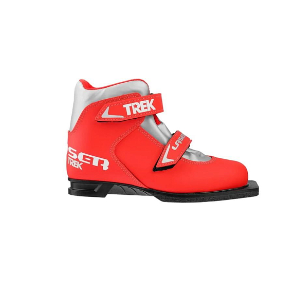 Ботинки лыжные 75мм TREK Laser3 красный