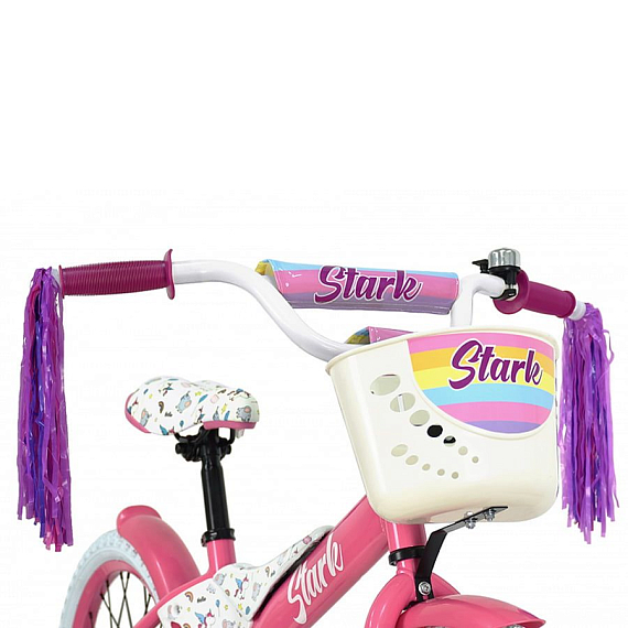 Велосипед Stark'23 Tanuki 18 Girl розовый/фиолетовый/черный HQ-0010243, изображение 3 от интернет-магазина NovaSport в Москве Велосипед Stark'23 Tanuki 18 Girl розовый/фиолетовый/черный HQ-0010243