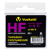 Парафин VUOKATTI HF -1°С/-6°С Тип снега Свежий 65г (6)