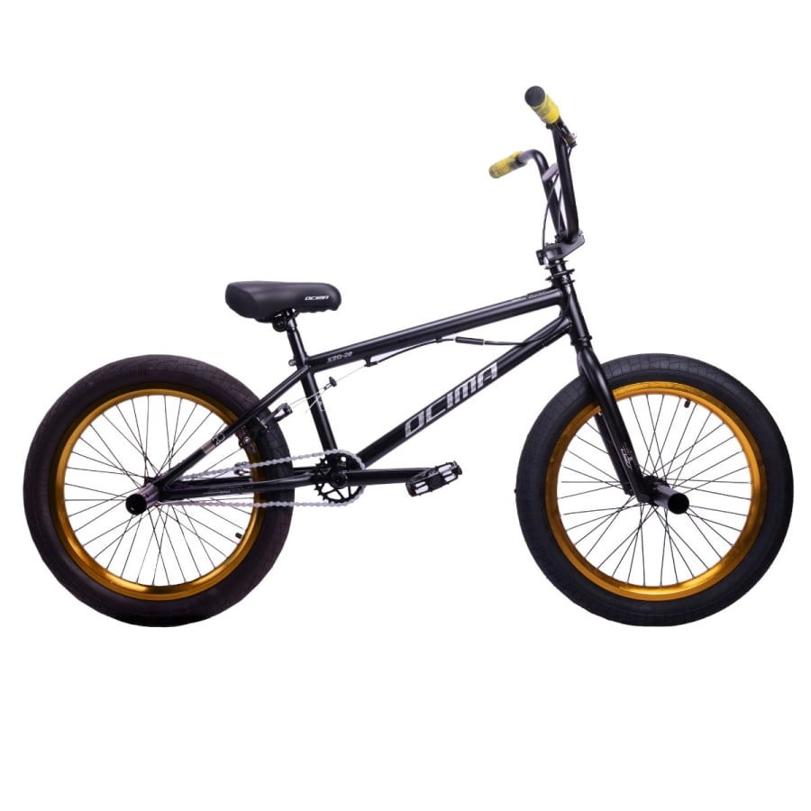 Matte black bmx sale